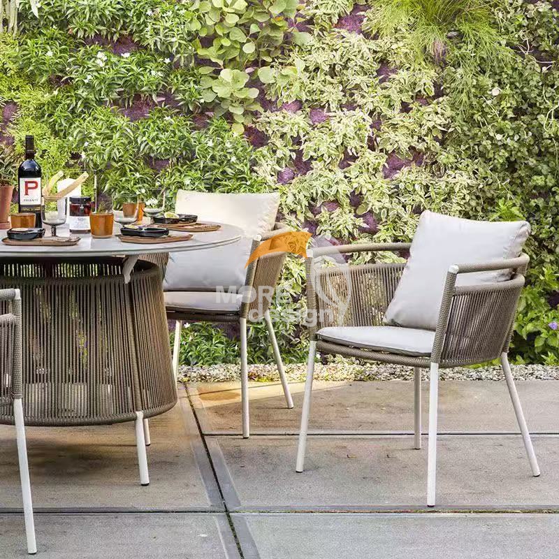 Braided Rope restaurant chair-MD-RD0055