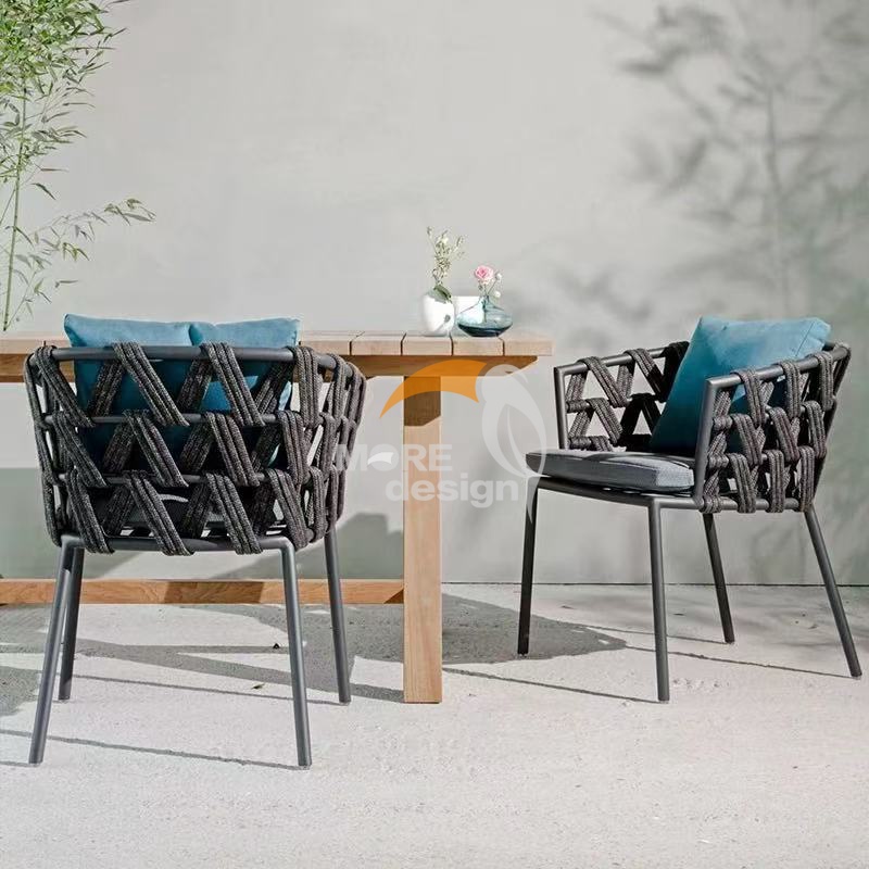 Braided Rope restaurant chair-MD-RD0054
