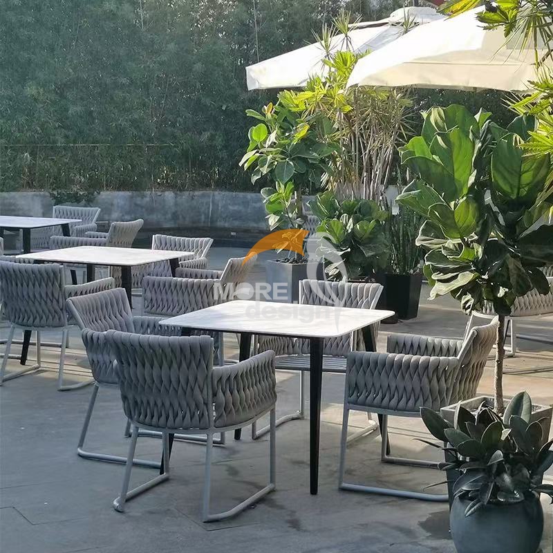 Braided Rope restaurant chair-MD-RD0053
