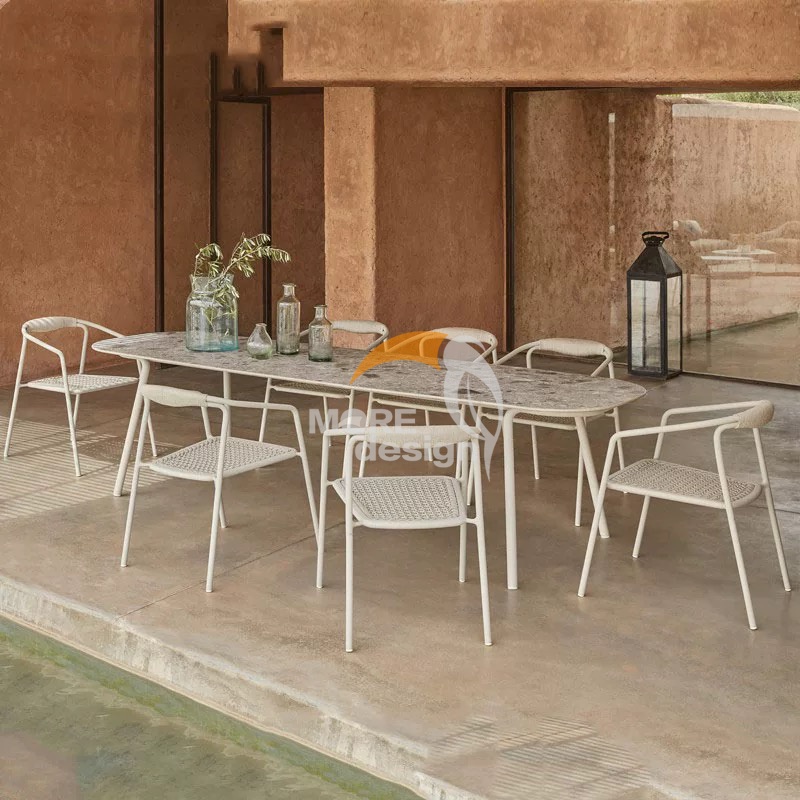 Braided Rope restaurant chair-MD-RD0069