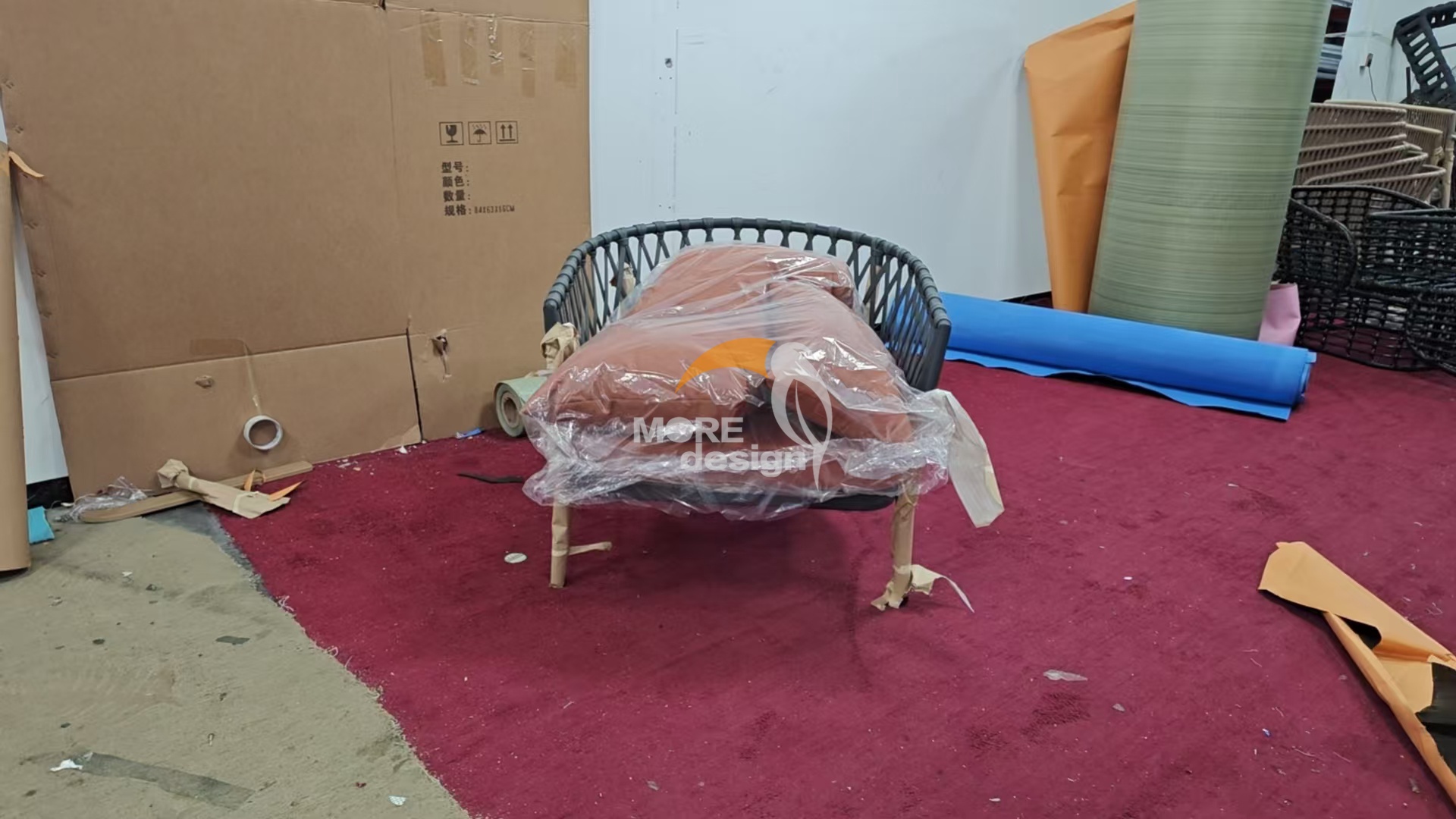 Rope outdoor series sofa-MD-0017