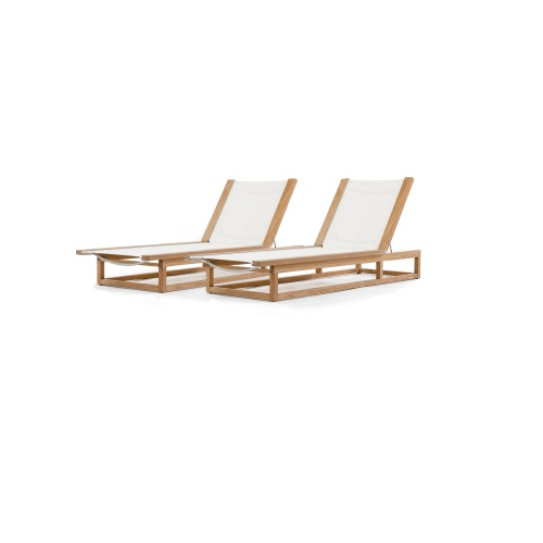 Wooden beach sunbed-MD-BPS0060