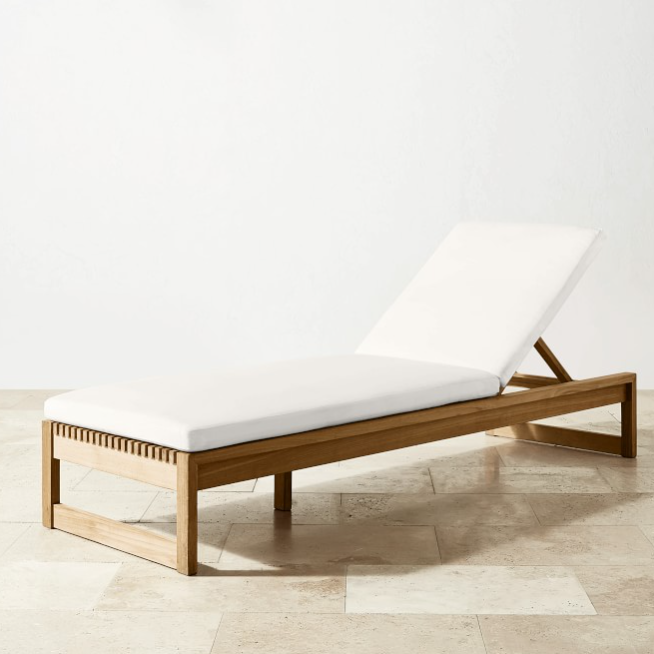 Wooden beach sunbed-MD-BPS0059