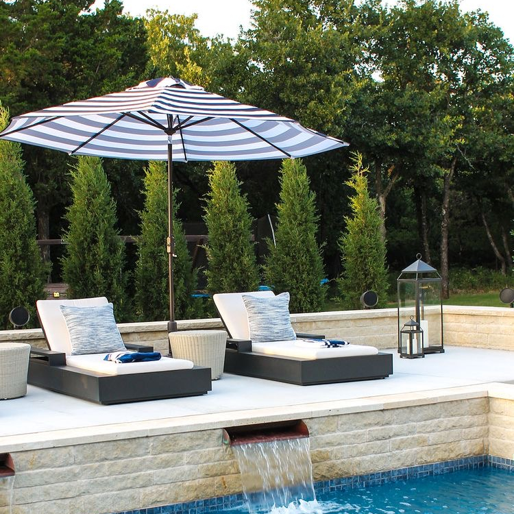 Stainless Steel beach umbrella-MD-BU0022