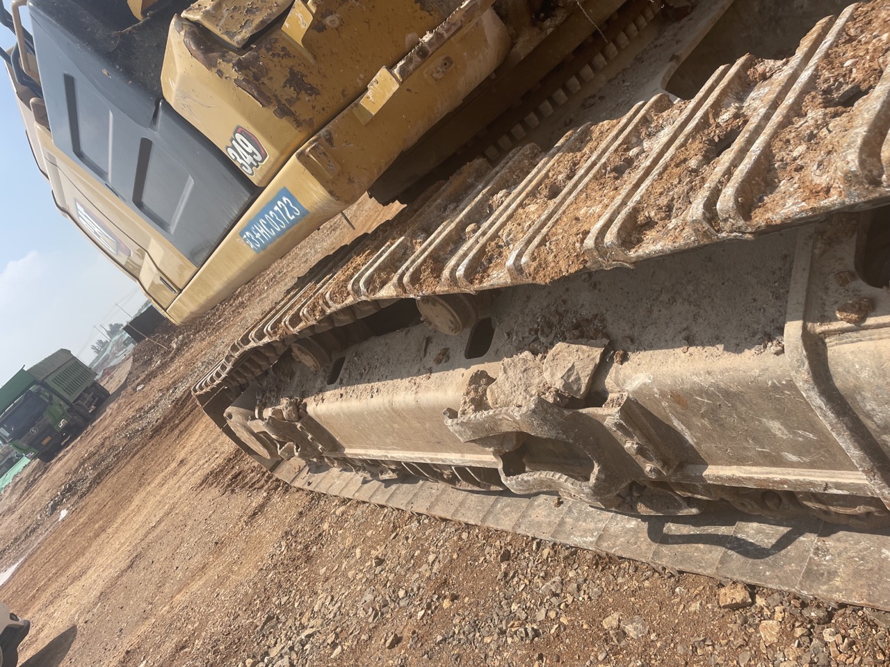 CAT 349 (breaker model DKO-200B) Excavator