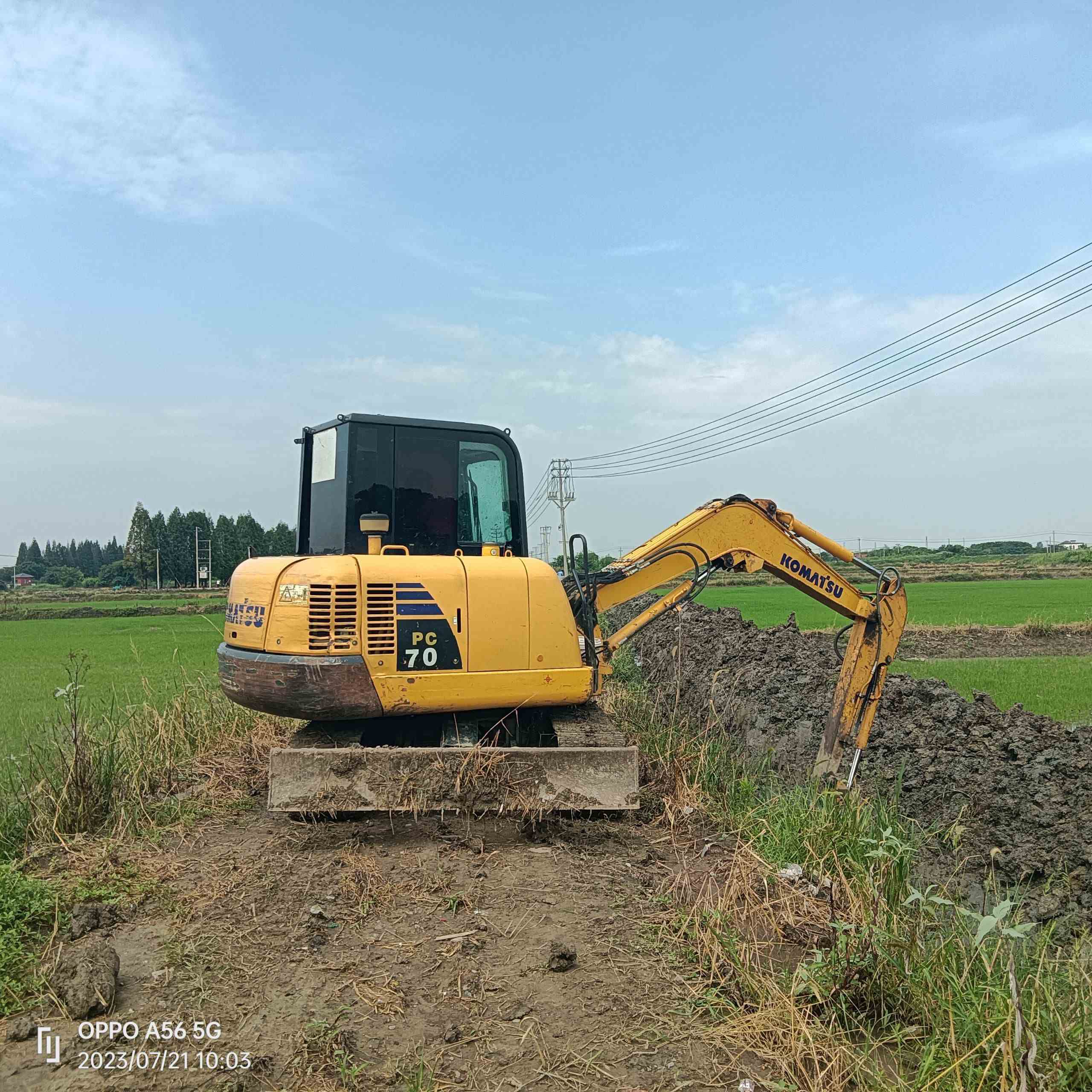 Komatsu PC56-7  Excavator