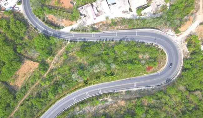 Horizon International helped build the road in Jinan