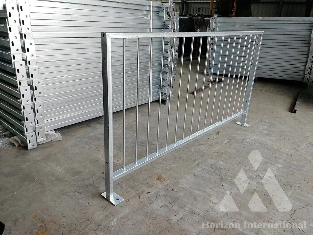 Pedestrians guardrail barrier