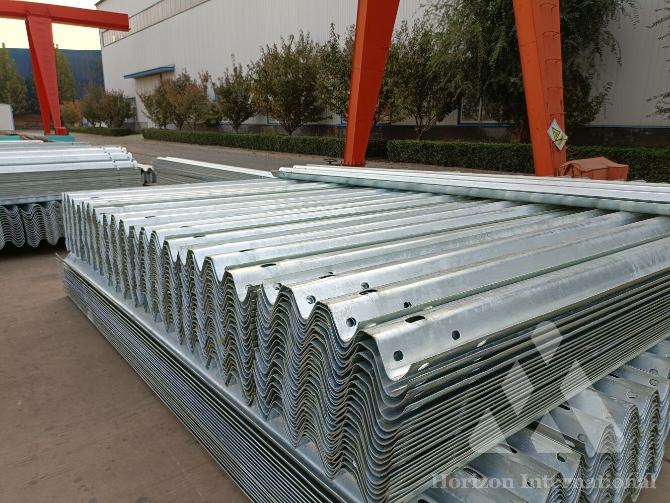 China w beam guardrails factory