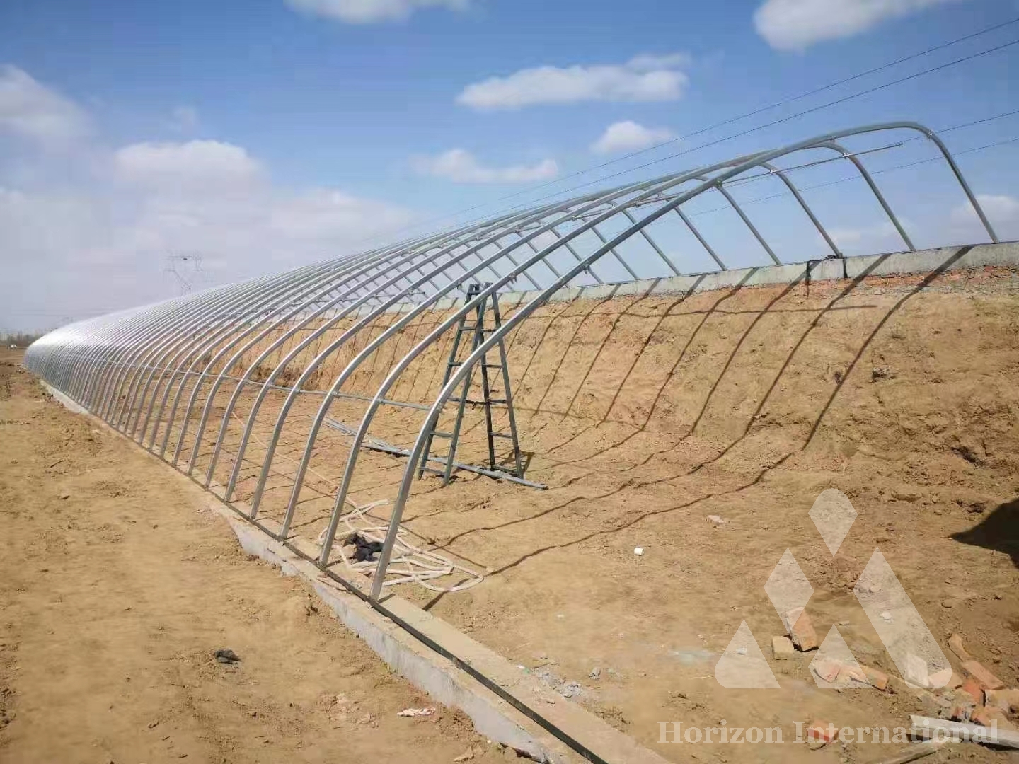 Hot dip galvanized greenhouse steel pipes tubes 