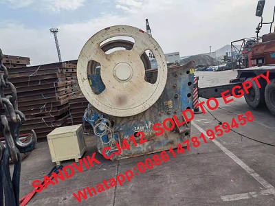 تصدير sandvik cj412 إلى egpty