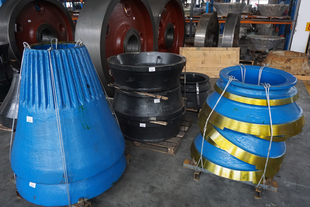 أجزاء كسارة مخروطية من Sandvik