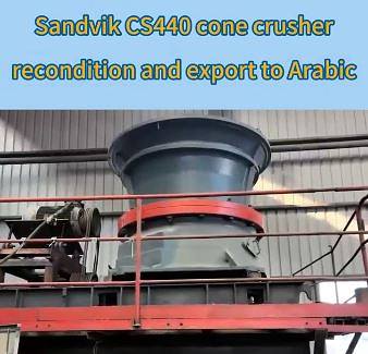Sandvik CS440 exportación al árabe
