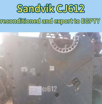 Sandvik CJ612 Exportación Árabe