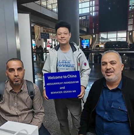 Cliente de Libia nos visita