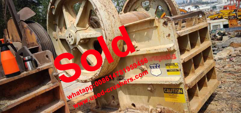 cedarapid 22x36 vendido a México. cliente feliz con mi mandíbula