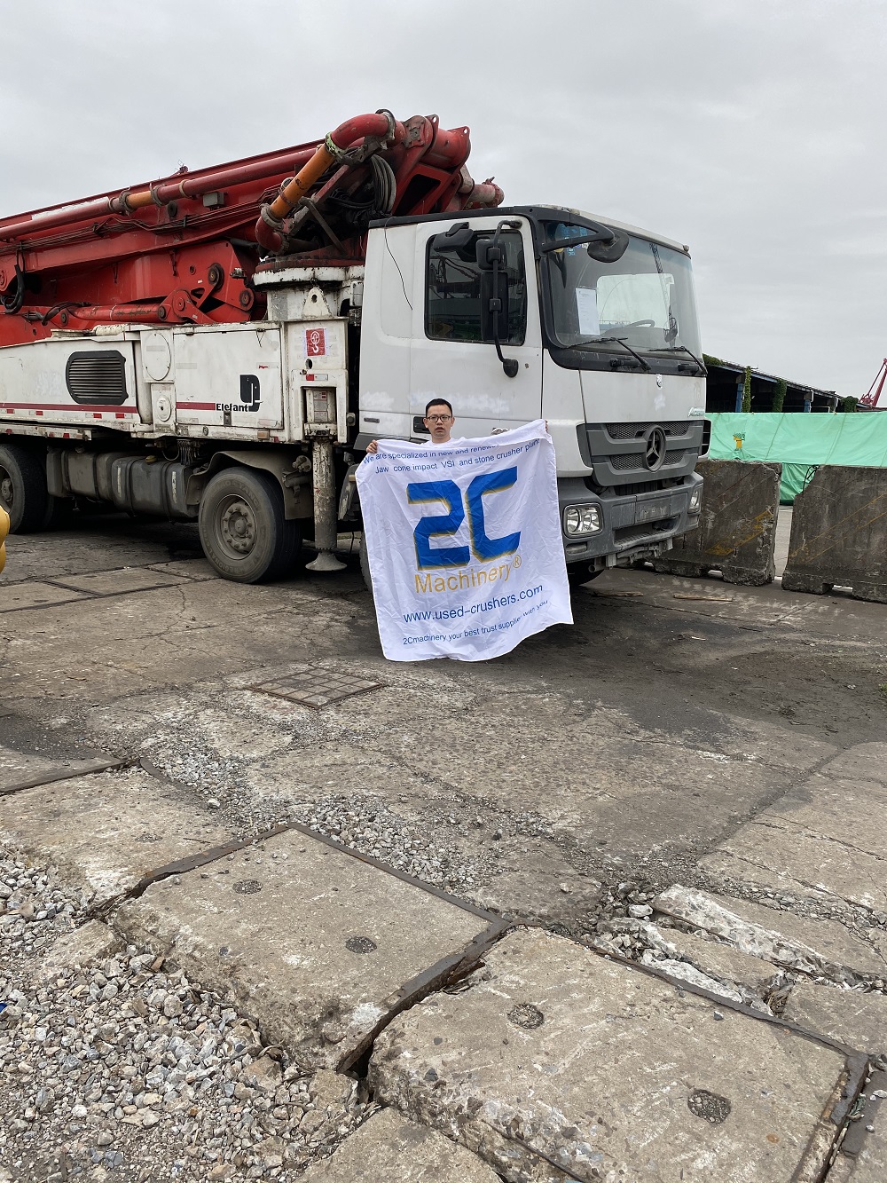 putzmeister M56 exportar a dubai