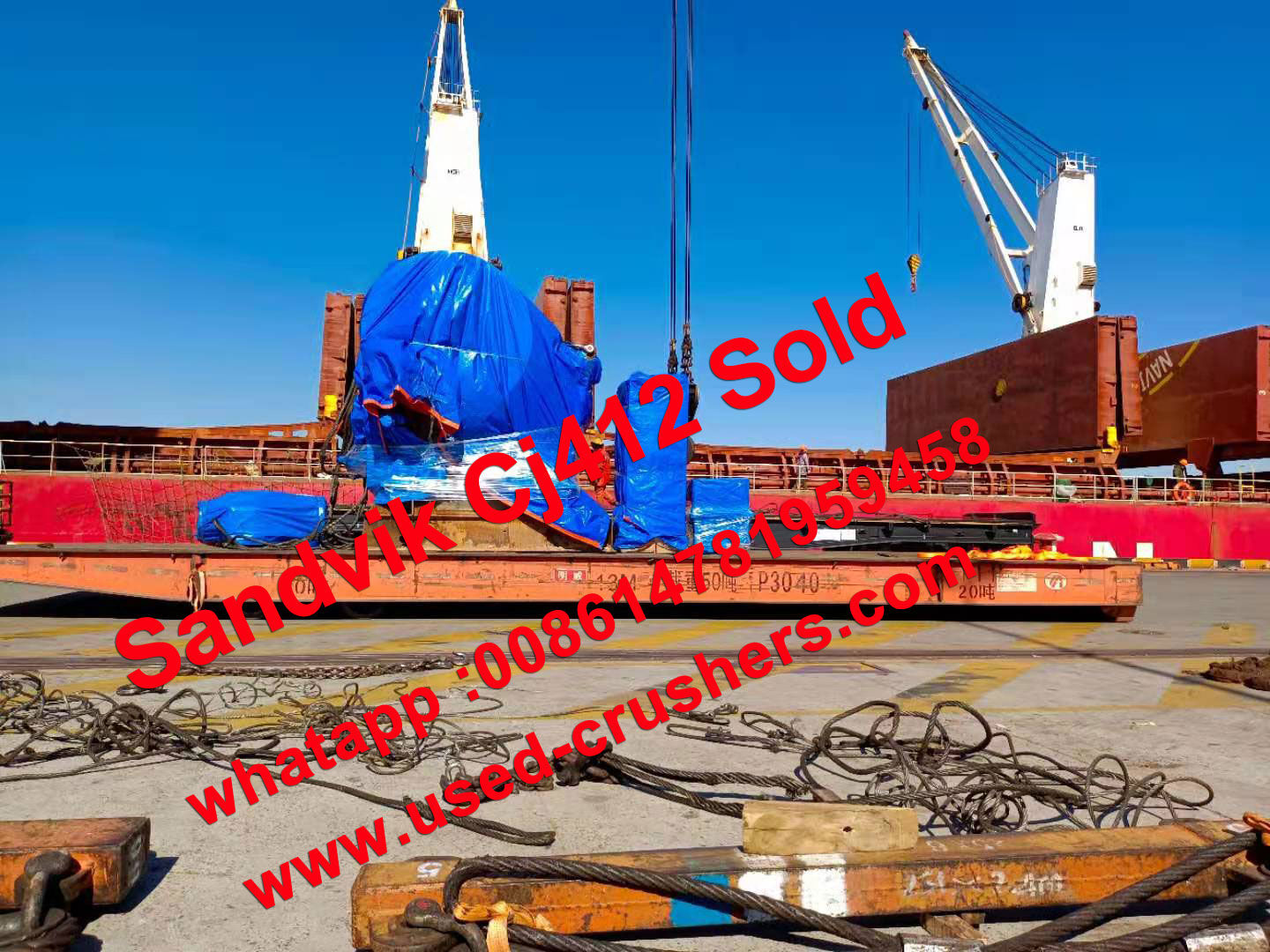 MORDAZA SANDVIK VENDIDA