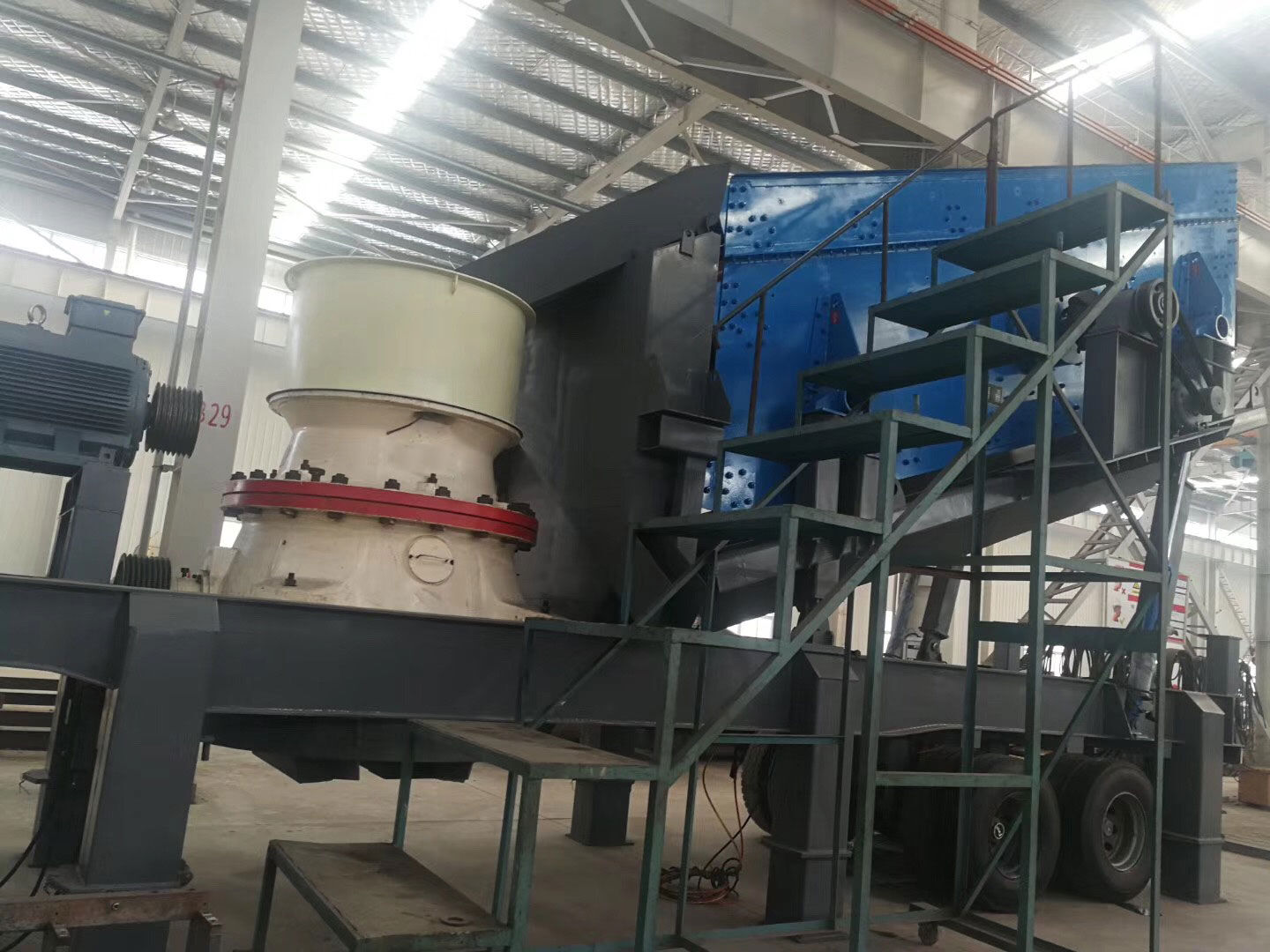 trituradora de cono movil