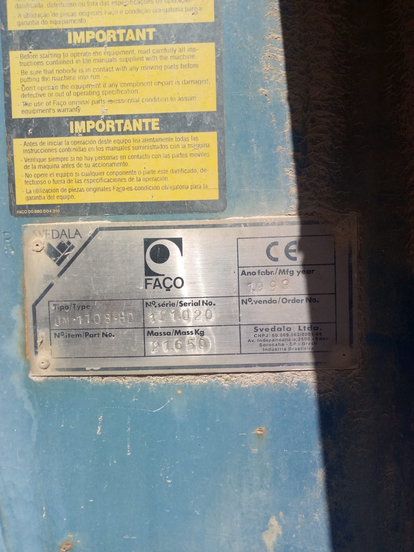 PLANTA TRITURADORA SVEDALA