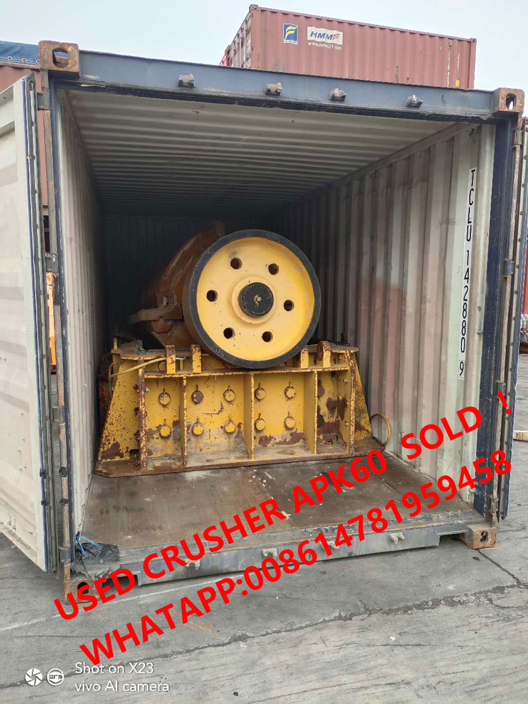 HAZEMAG APK60 VENDIDO