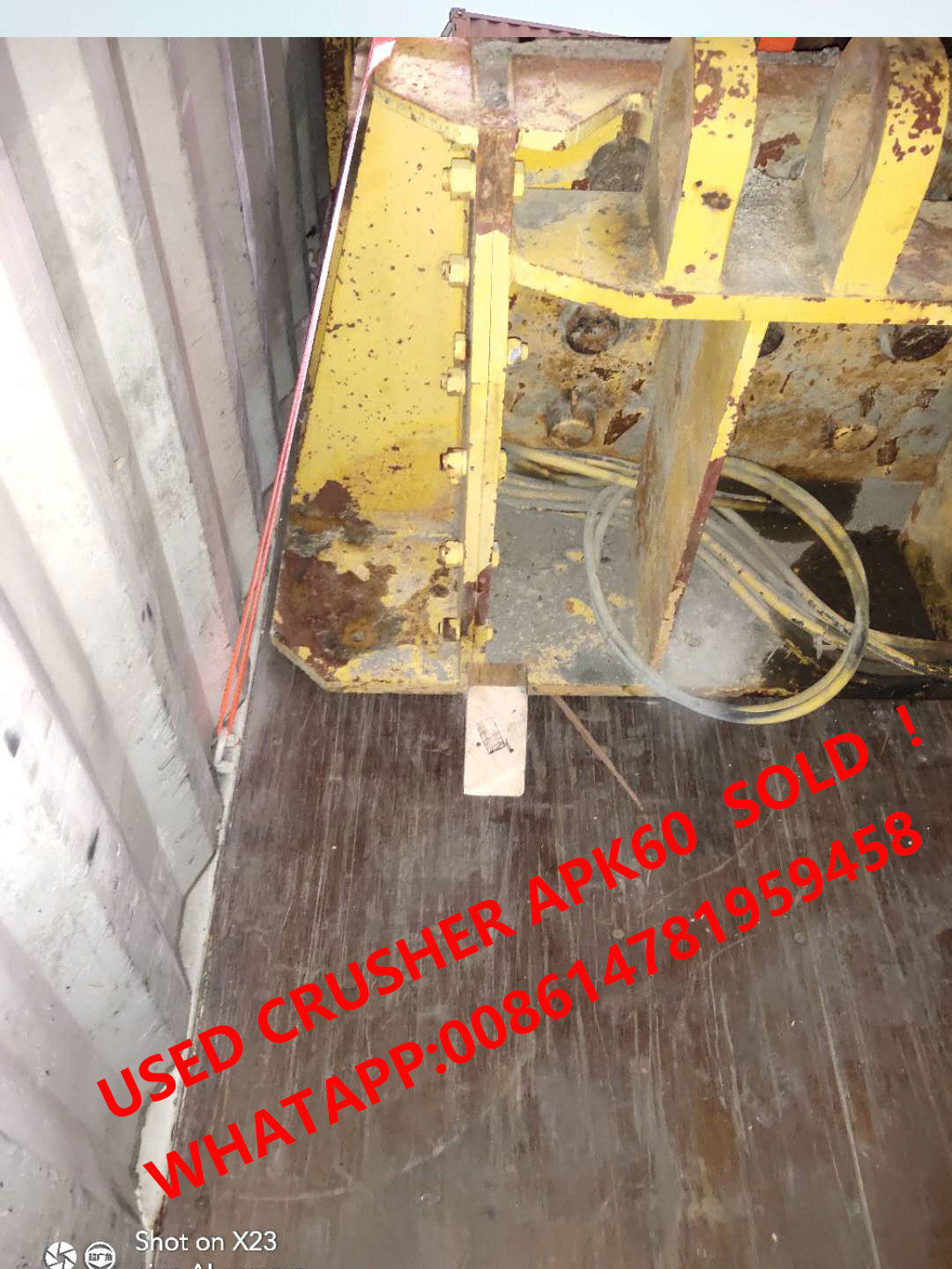 HAZEMAG APK60 VENDIDO