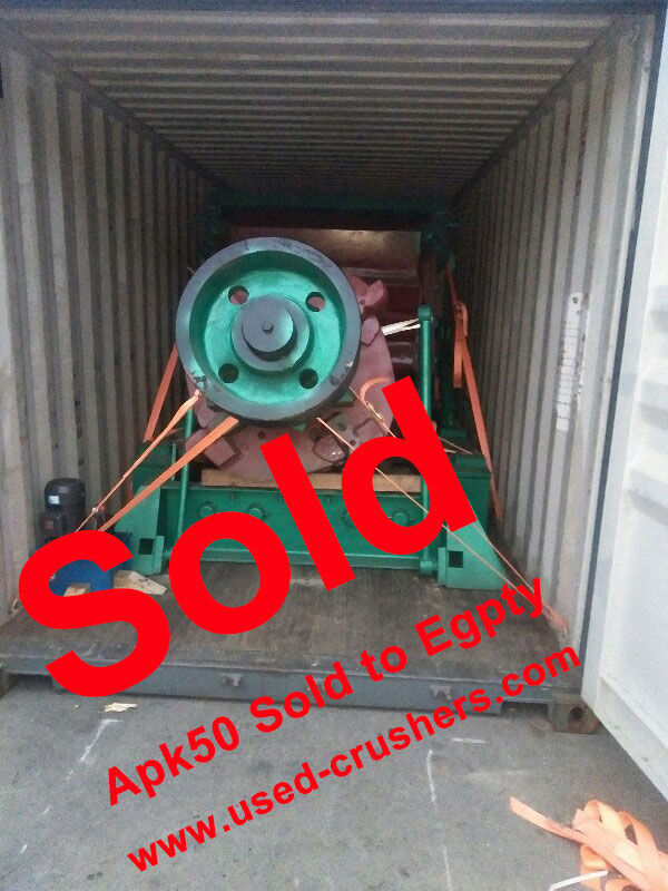 DOS APK50 renovados vendidos a Egipto