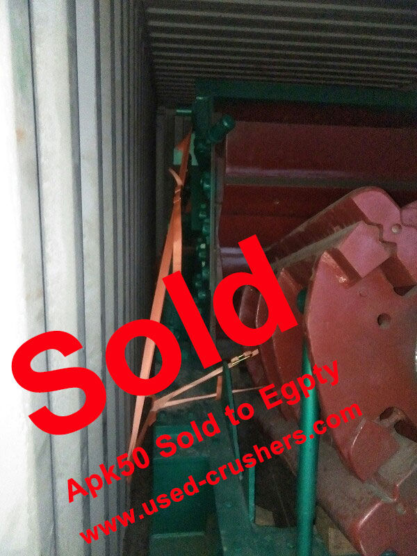DOS APK50 renovados vendidos a Egipto