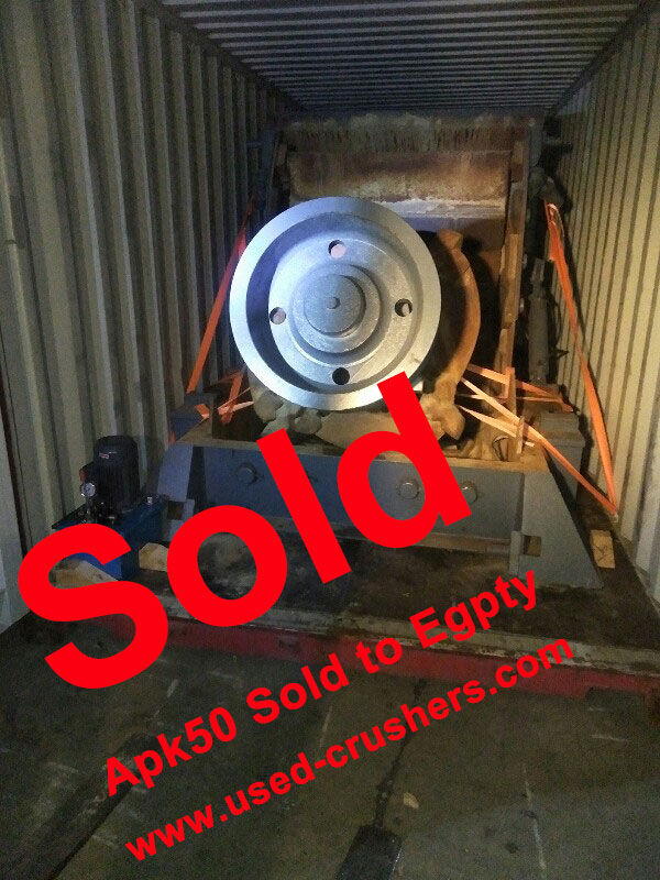 DOS APK50 renovados vendidos a Egipto