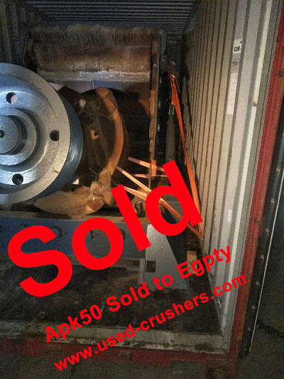 DOS APK50 renovados vendidos a Egipto