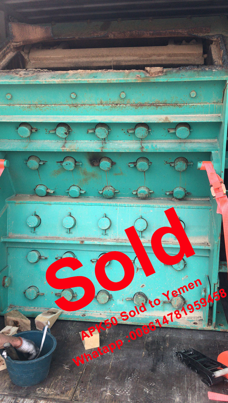 HAZEMAG APK50 VENDIDO A YEMEN