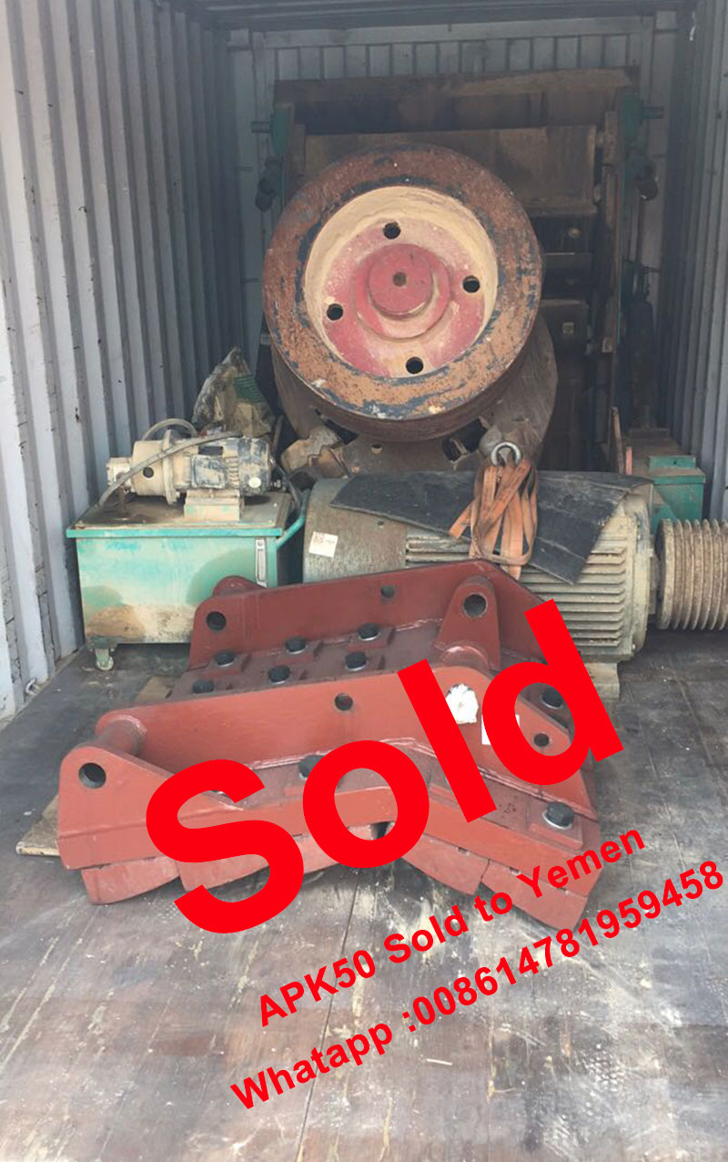 HAZEMAG APK50 VENDIDO A YEMEN