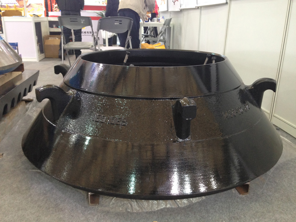 Piezas de desgaste de la trituradora de cono Minyu