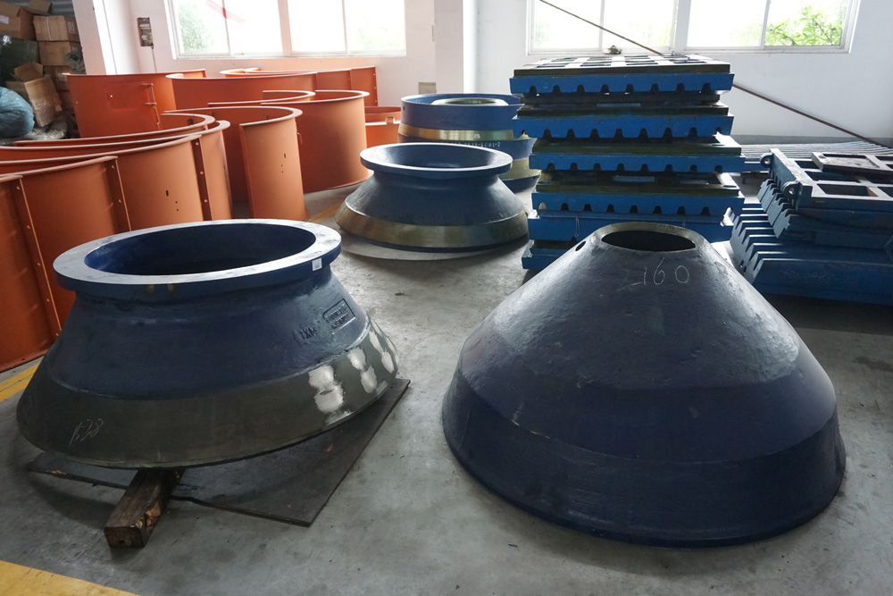 Piezas para trituradoras de cono Sandvik