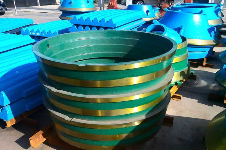 Piezas de la trituradora de cono Metso GP11M