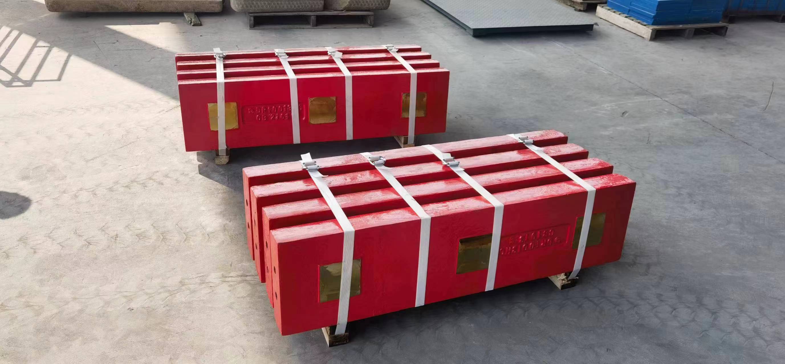 barra de golpe Materiales: cromo + martensita