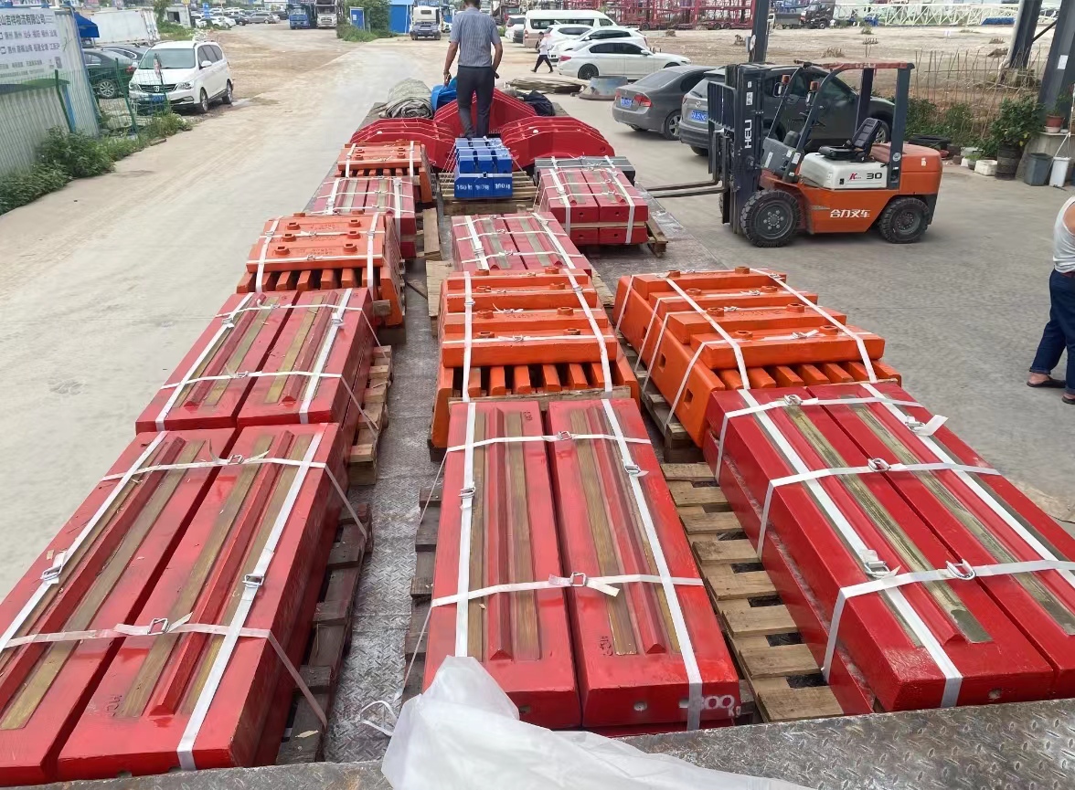 barra de golpe Materiales: cromo + martensita