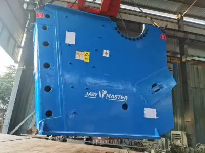 Sandvik trituradora de mandíbulas usada para exportar a Arabia Saudita. Placa de mandíbula de rodamiento nueva de la máquina, palanca, prueba en buenas condiciones.