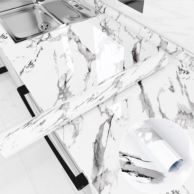 SLIVER MARBLE WALLPAPER-LY003