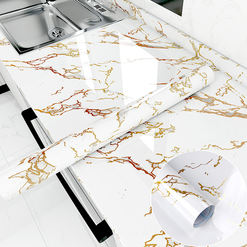 GOLDEN MARBLE WALLPAPER-LJ004