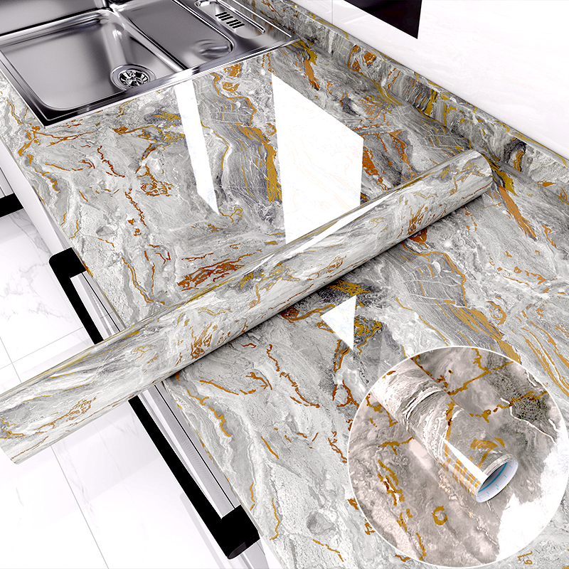 GOLDEN MARBLE WALLPAPER-LJ001