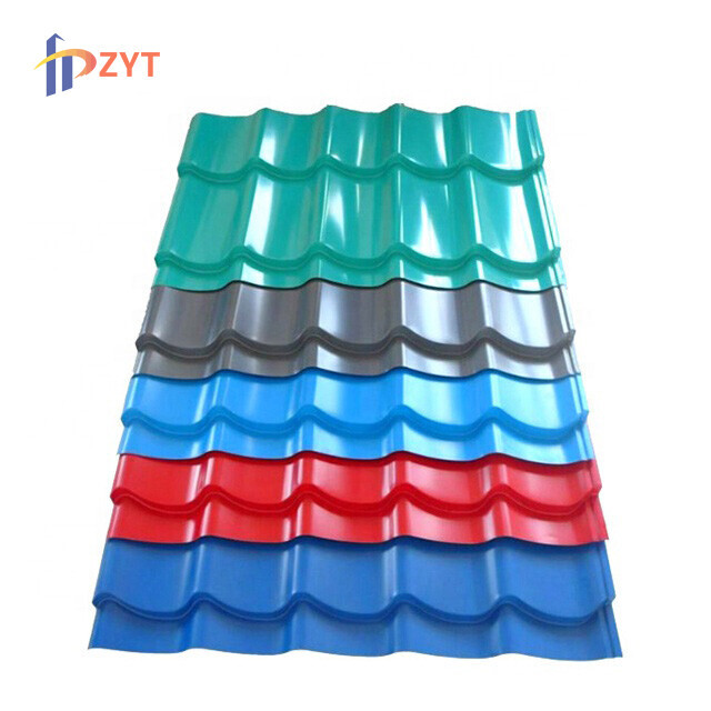 Q195 Q235 Color Coating Corrugated Sheet
