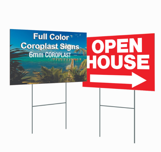 Coroplast Sign