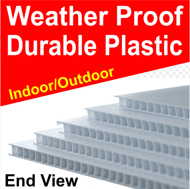 PP Corrugated Plastic Boards for Advertising Signs