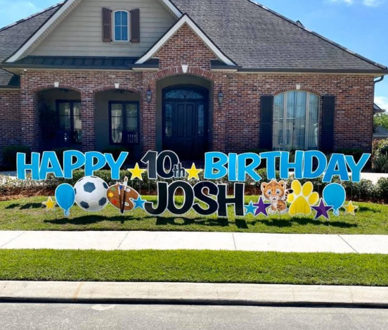 Durable Corrugated Plastic Decorative Yard Board