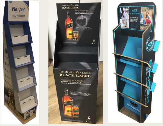 Reusable Polypropylene Display Rack – Customizable & Lightweight