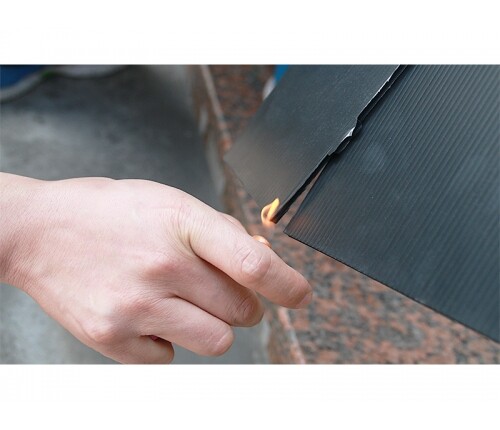 Fire Retardant Corrugated PP Sheet | Flame Resistant Plastic Protection Board