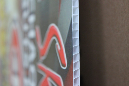 Lightweight DIY Corrugated Plastic Sign Material Sheet Supplier