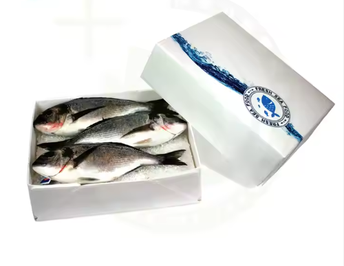 Eco-friendly Frozen Seafood Transporta Box 