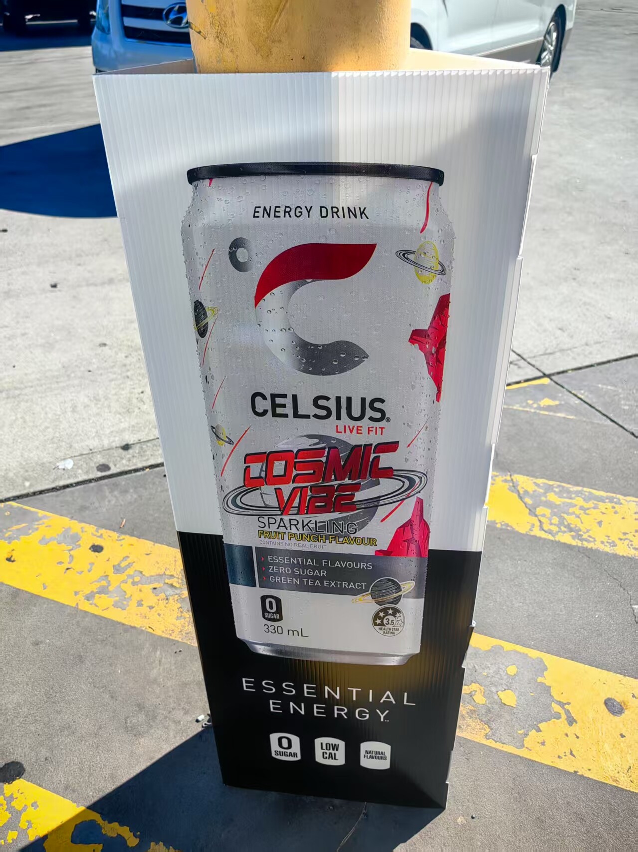 Reusable Corrugated Plastic Display Stand for Promotion